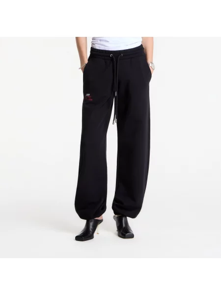 Pantaloni de trening Off-White x AC Milan Reg Sweatpants Black/ No Color M alb
