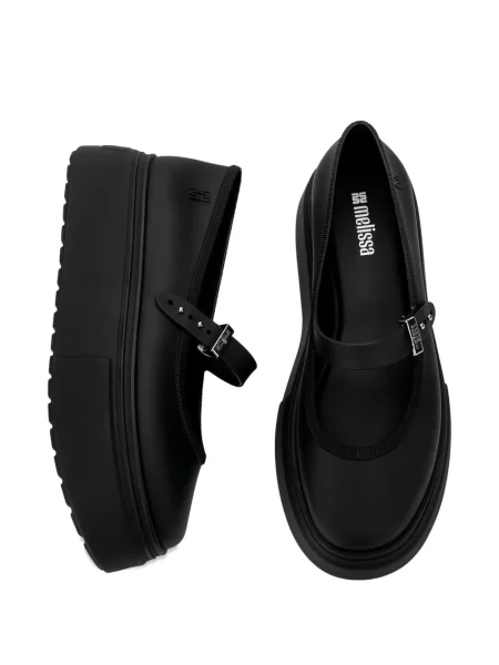 Balerini Melissa cu platformă negru