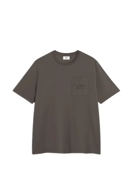 Tričko Maison Kitsuné šedé