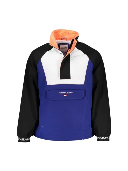 Kurtka Tommy Jeans w miejskim stylu niebieska