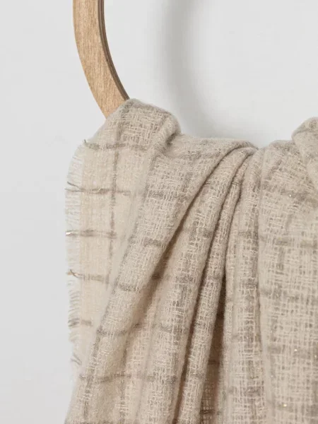 Шарф Morgan візерунок бежевий