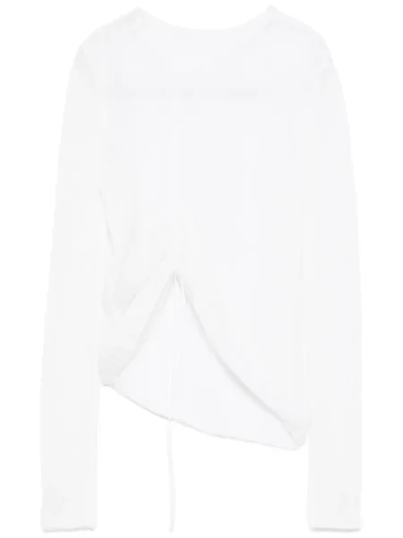 Pulover Cecilie Bahnsen alb