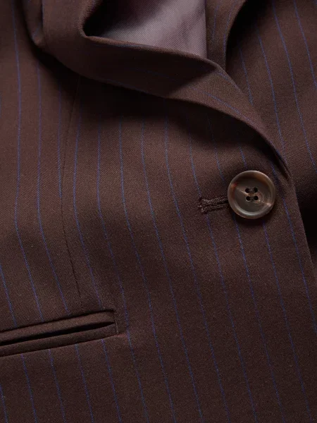 Reserved Жилет з додаванням темно коричневий