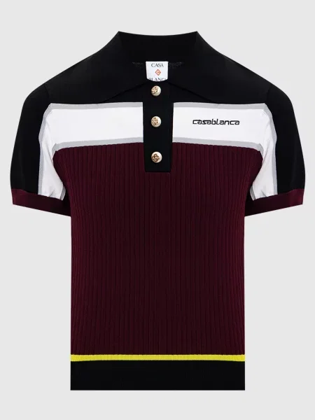 Поло Casablanca бордовое