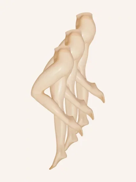 Kunert Rajstopy Cienkie Mystique 3 Szt. beige beżowe