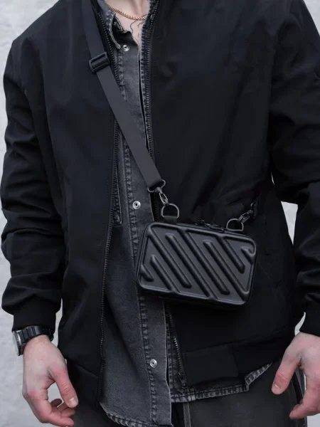 Сумка через плечо Without черная