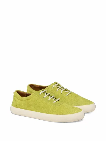 Fűzős szarvasbőr sneaker Marsell zöld