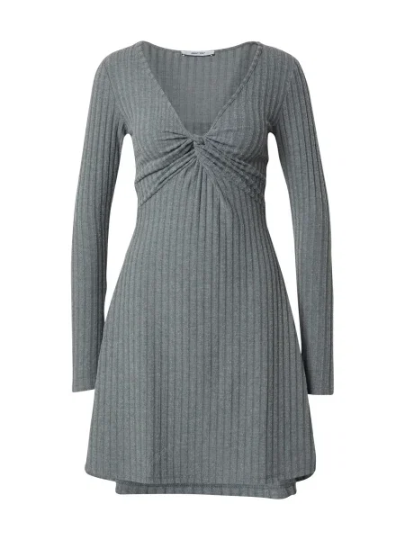 ABOUT YOU Rochie tricotat fumuriu albastru