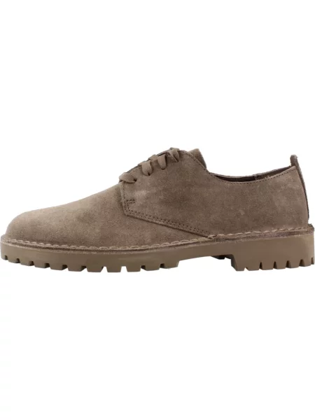 Półbuty Clarks skórzane szare