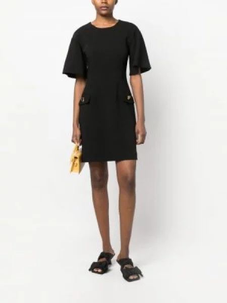 Trumpas suknele Moschino juoda