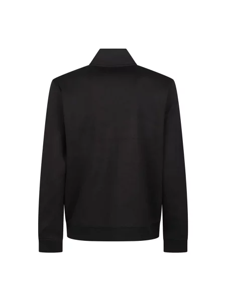 Bluza rozpinana Emporio Armani z logo czarna