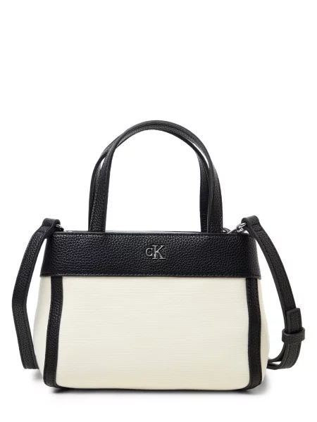 Calvin Klein Torebka Kobiety biały|czarny jednolity ONE SIZE biała