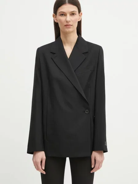 Volnen suknjič Kenzo črna