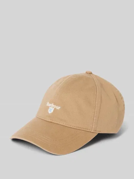 Barbour czapka bejsbolówka męska beżowa