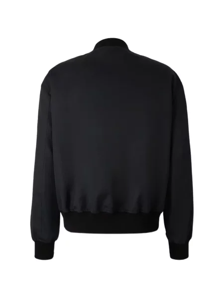 Geacă bomber Jil Sander cu broderie negru