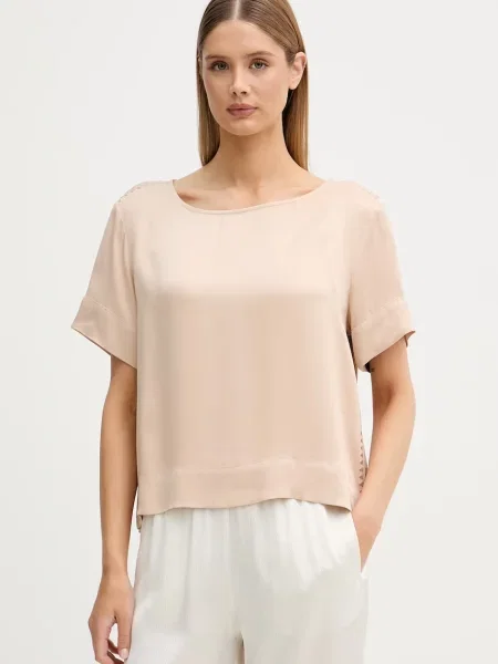 Sisley bluza viskozna bež