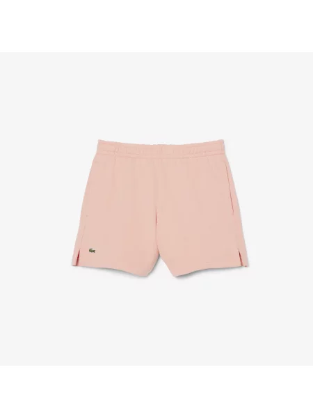 Lacoste Polarowe Szorty różowe