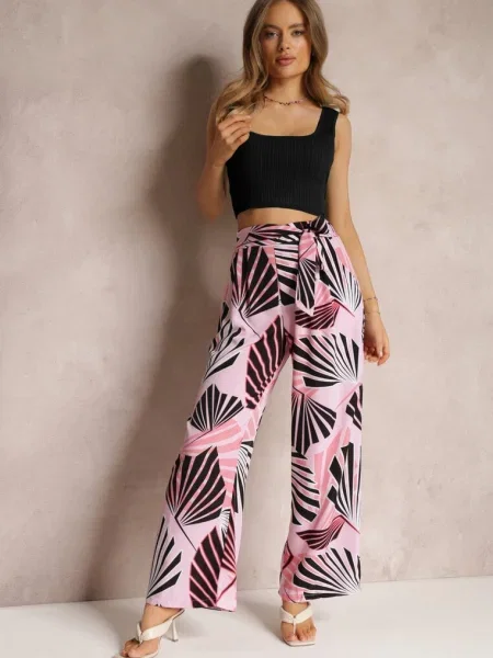 Pantaloni Harman roz