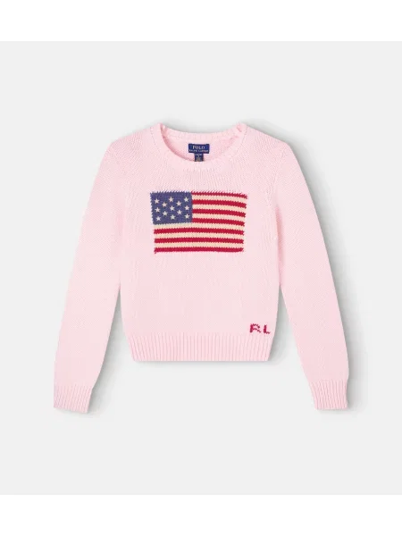 Gyerek szvetter Polo Ralph Lauren rózsaszín