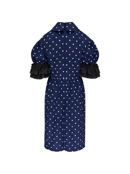 Rochie midi copii Comme Des Garçons Girl albastru