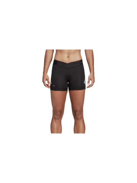 Scurt pantaloni sport Adidas cu dungi negru