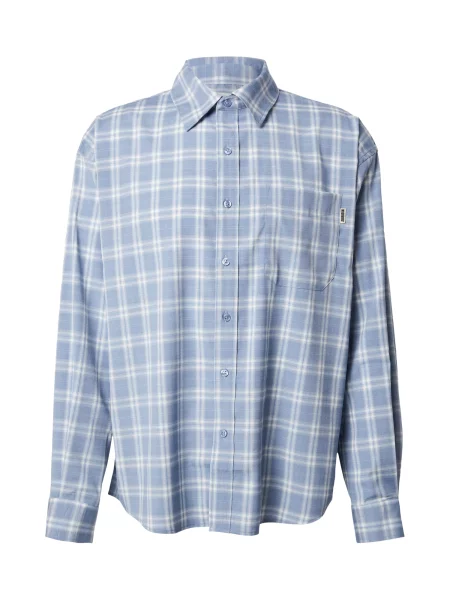 Woodbird Košile Jong světlemodrá bílá