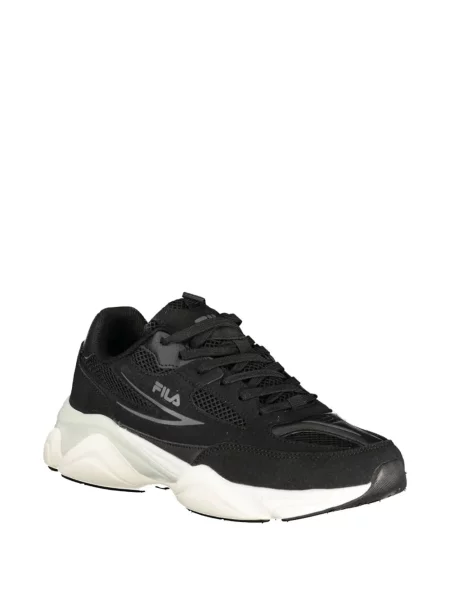 Sneakerși Fila plasă negru