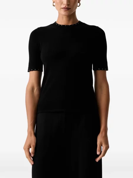 Scurt pulover Twinset negru