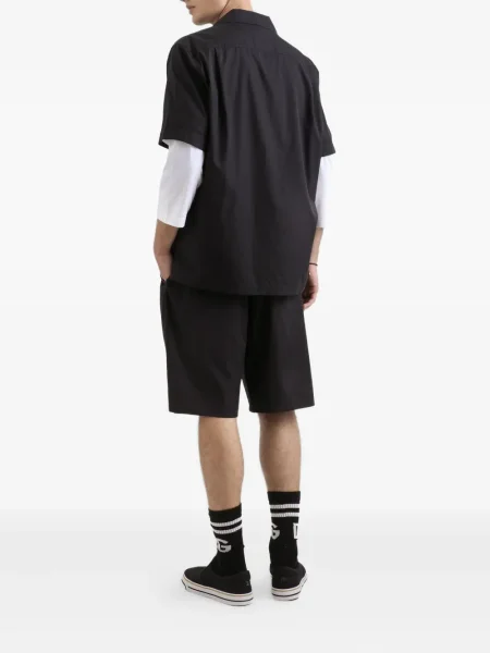 Cămașă Dolce & Gabbana scurtă negru