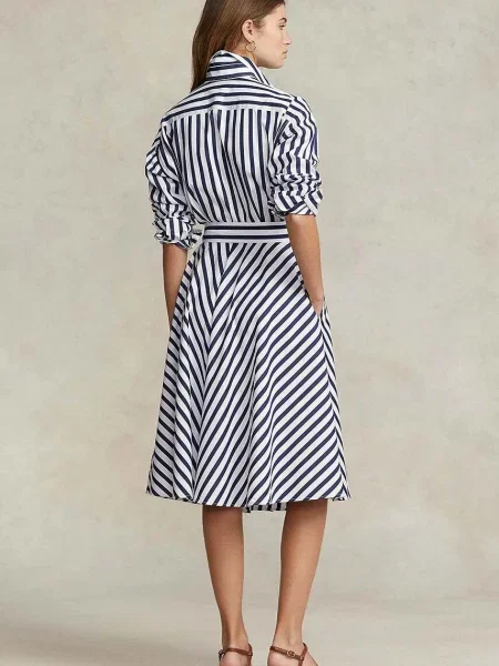 Polo Ralph Lauren Rochie tip bluză ELA bleumarin / alb albastru