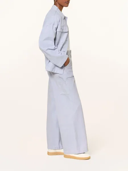 Kalhoty Weekend Max Mara modré