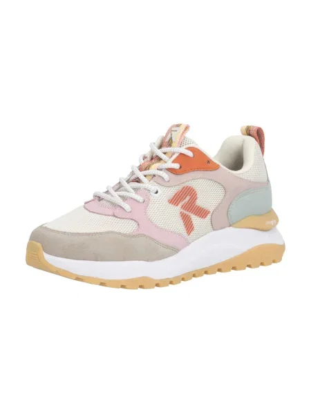 Rieker Nizke superge dimno modra / svetlo siva / roza bela