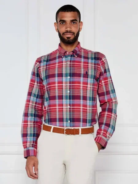 Polo Ralph Lauren Cămașă Custom Fit roșu