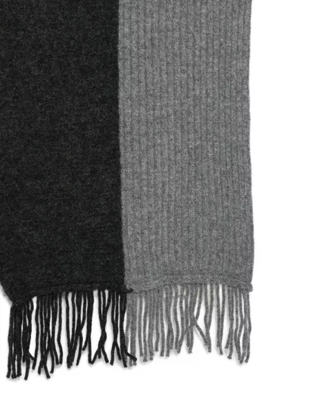 Fular Pennyblack cu franjuri gri