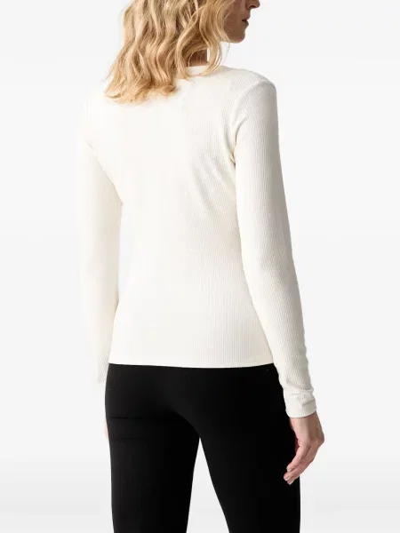 Top Guess tricotate cu guler henley
