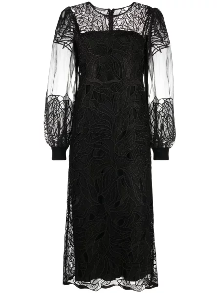 Rochie midi Alberta Ferretti din dantelă
