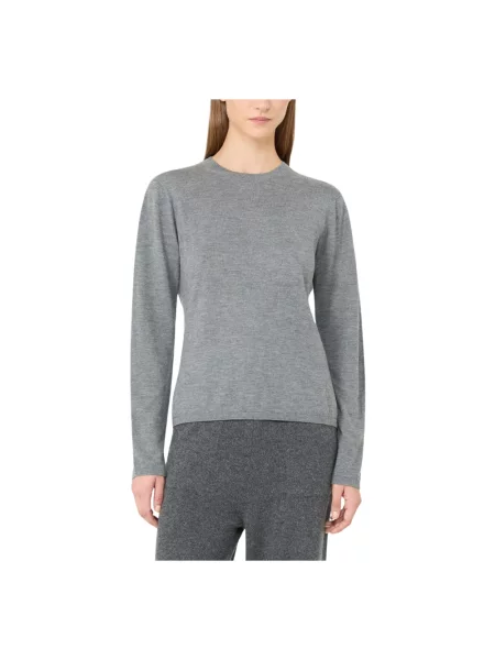 Sweter Max Mara szary