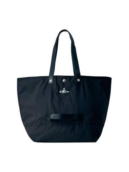 Torba Vivienne Westwood skórzana czarna