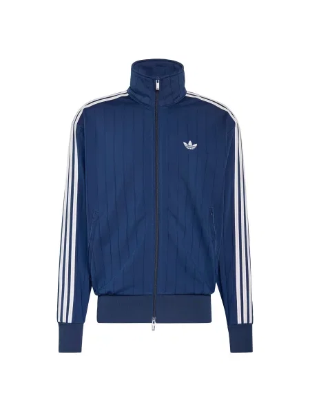ADIDAS ORIGINALS Přechodná bunda Firebird Drop Needle modrá bílá
