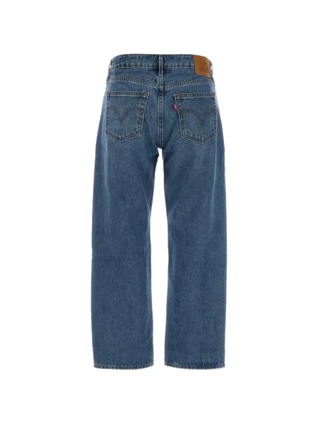 Blugi drepți Levi's® cu autograf albastru