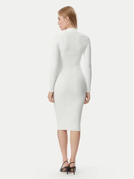 Úpletové šaty Marciano Guess bílé