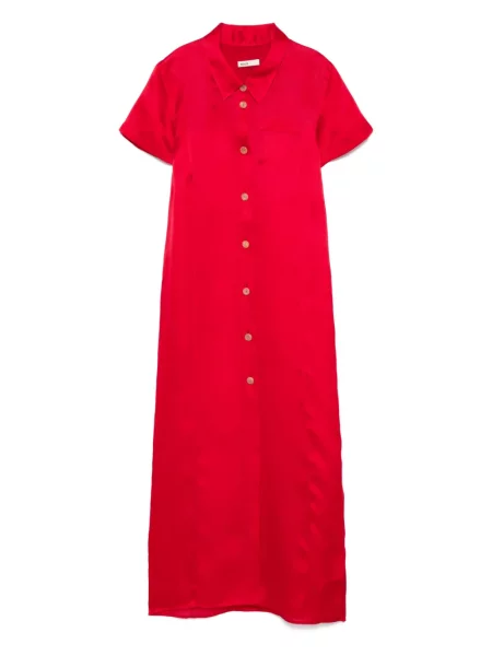 Rochie maxi Khaite de costum roșu