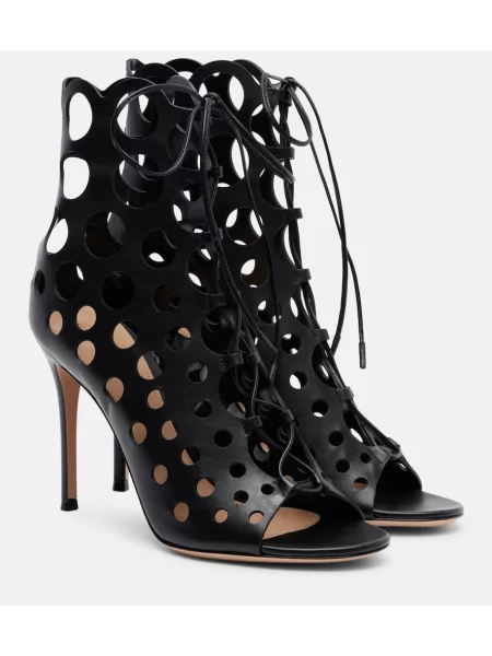 Pantofi cu toc Gianvito Rossi din piele negru