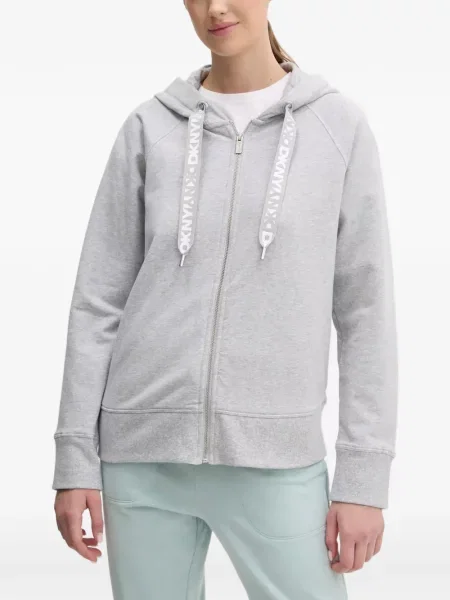 Top Dkny cu glugă gri