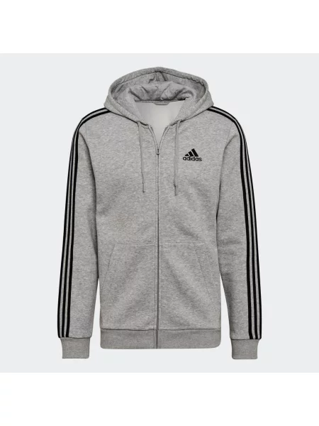 Mikina Essentials Fleece Full-Zip šedá