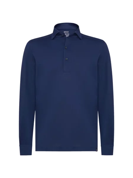 Gulerat tricou polo Boggi Milano albastru