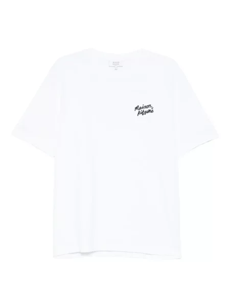 Tričko Maison Kitsuné bílé