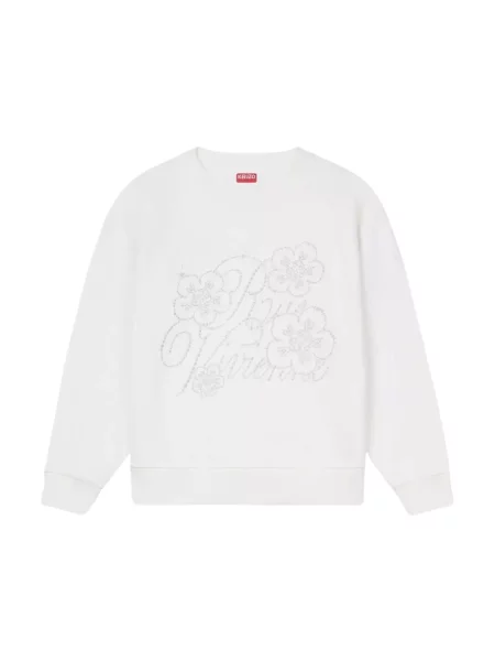 Bluza Kenzo z logo biała