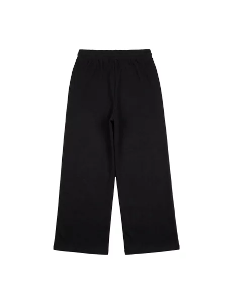 Pantaloni palazzo copii Guess negru