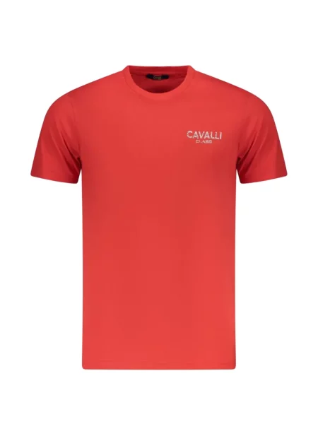 Tricou Cavalli Class cu imagine roșu